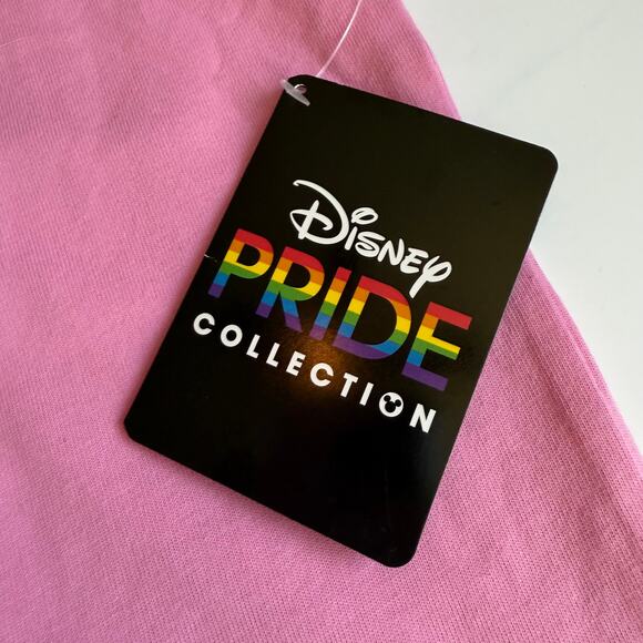 NEW Disney Pride Rainbow Mickey Pink Tee - Picture 4 of 8